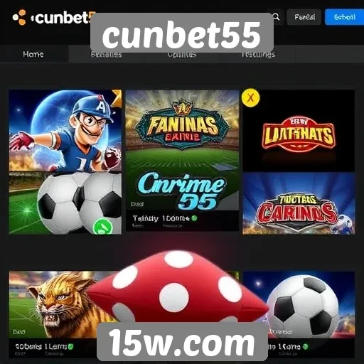 Análise dos jogos disponíveis no site cunbet55